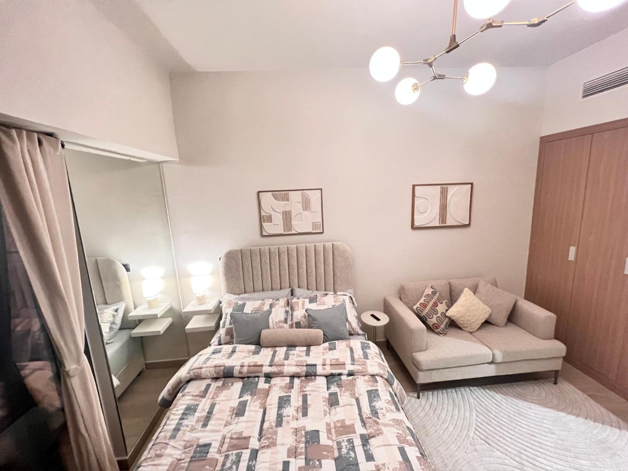 Charming Cozy Studio Apartment Dubai Ngoại thất bức ảnh